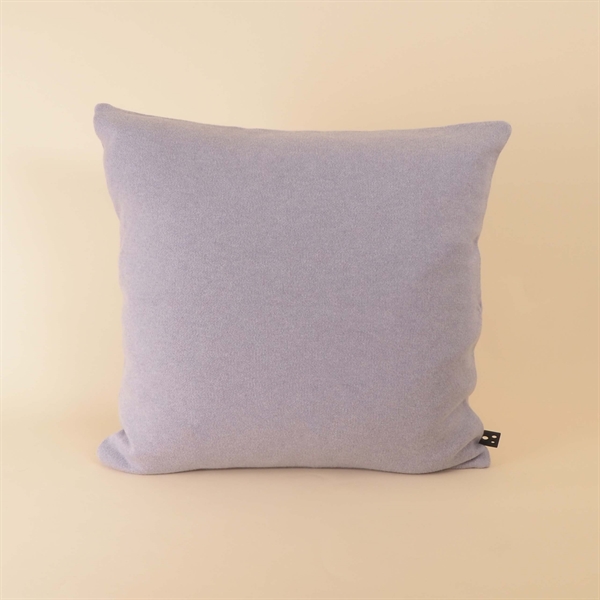Soft knitted cushion cover 50x50 Lavender melange
